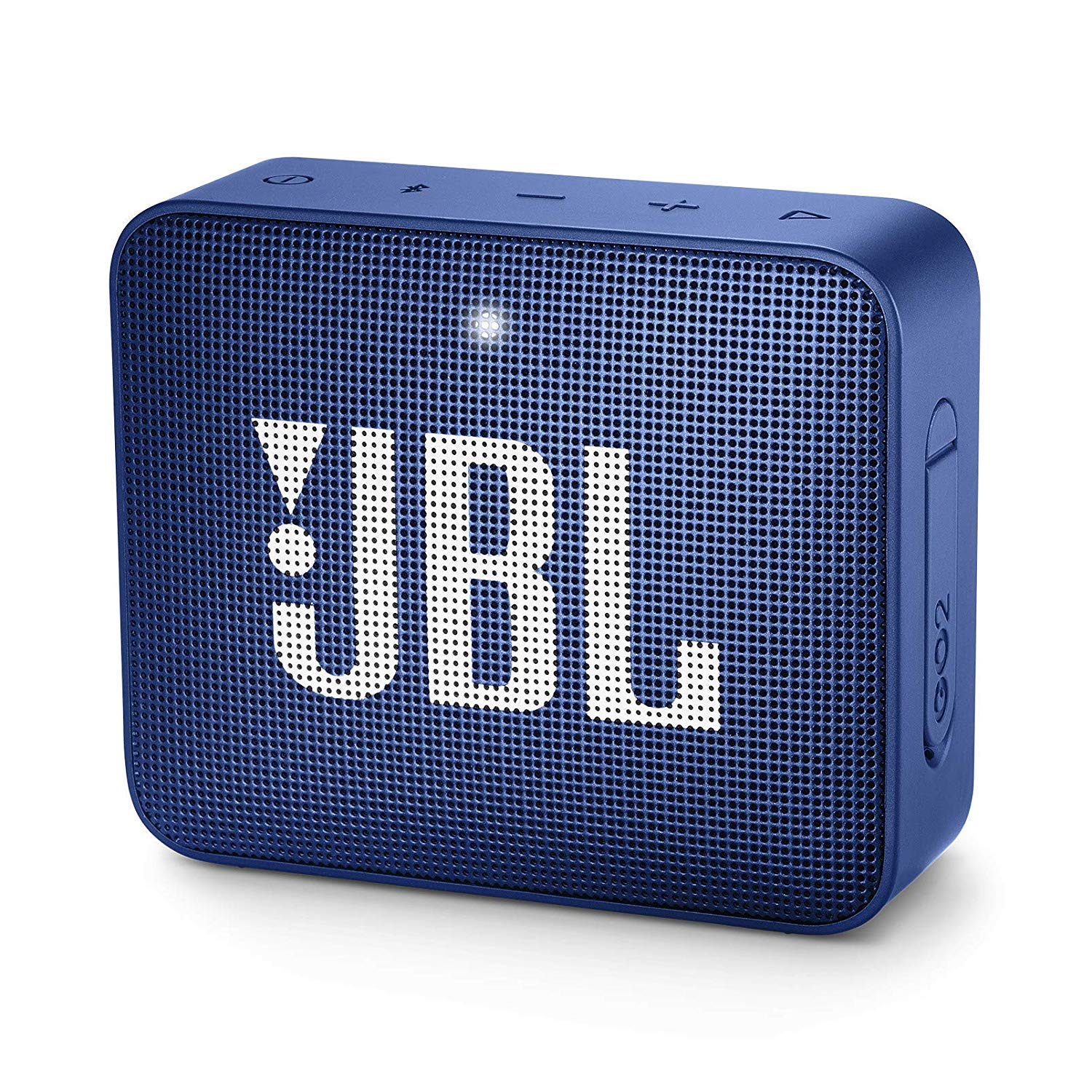 JBL Go 2 Portable Waterproof Bluetooth Speaker with mic (Deep Sea Blue)